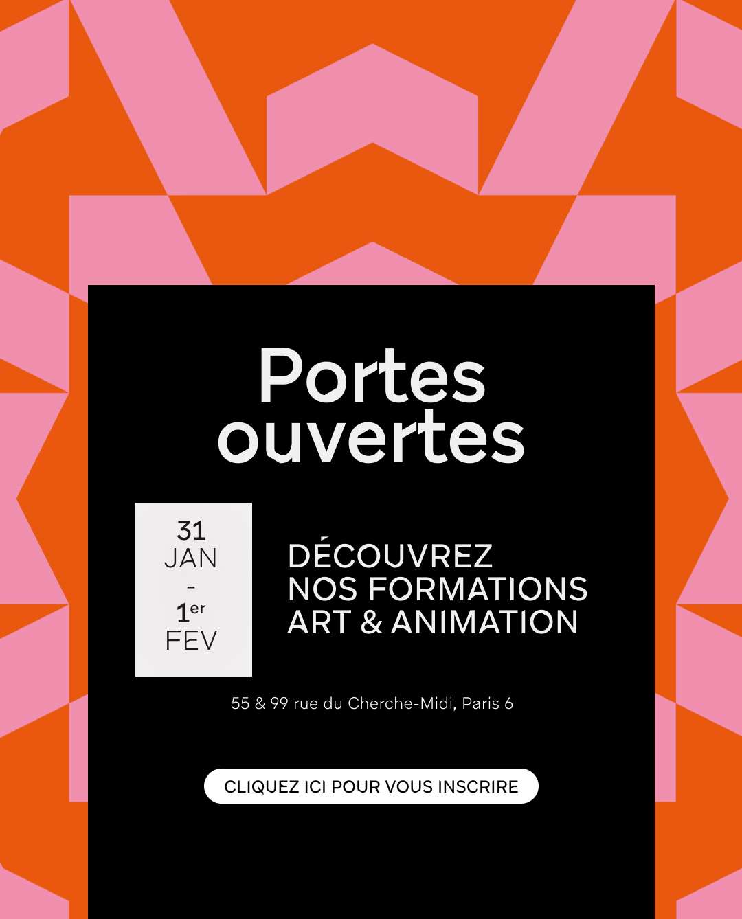 Journée portes ouvertes Atelier de Sèvres 31 janvier 2026
