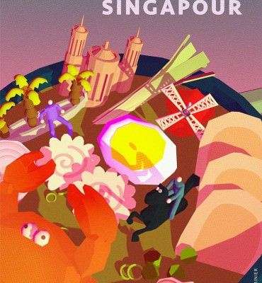 affiche Paris Lyon Singapour 2020 FOOD - Camille Lherminier