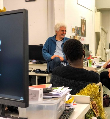 Kristof Serrand face aux étudiants 